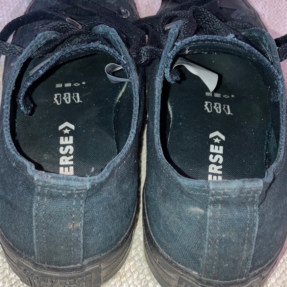 Converse all star men’s 6 /women’s 8 black Canvas Sneakers / running shoes - Picture 2 of 12